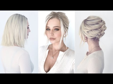 Video: 10 Gorgeous Wedding Updos For Short Hair