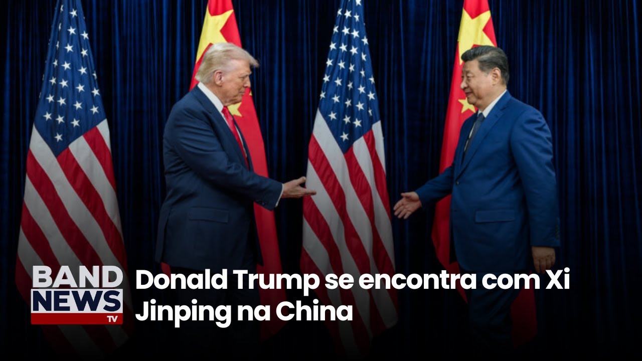 Donald Trump se encontra com Xi Jinping na China | BandNews TV