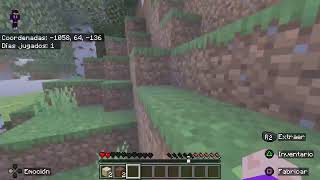 Jugando Minecraft Con El