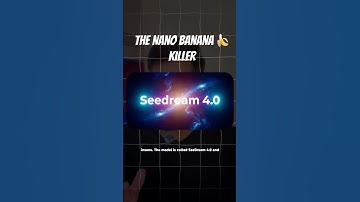Seedream 4.0 is insane! The Nano Banana 🍌 Killer