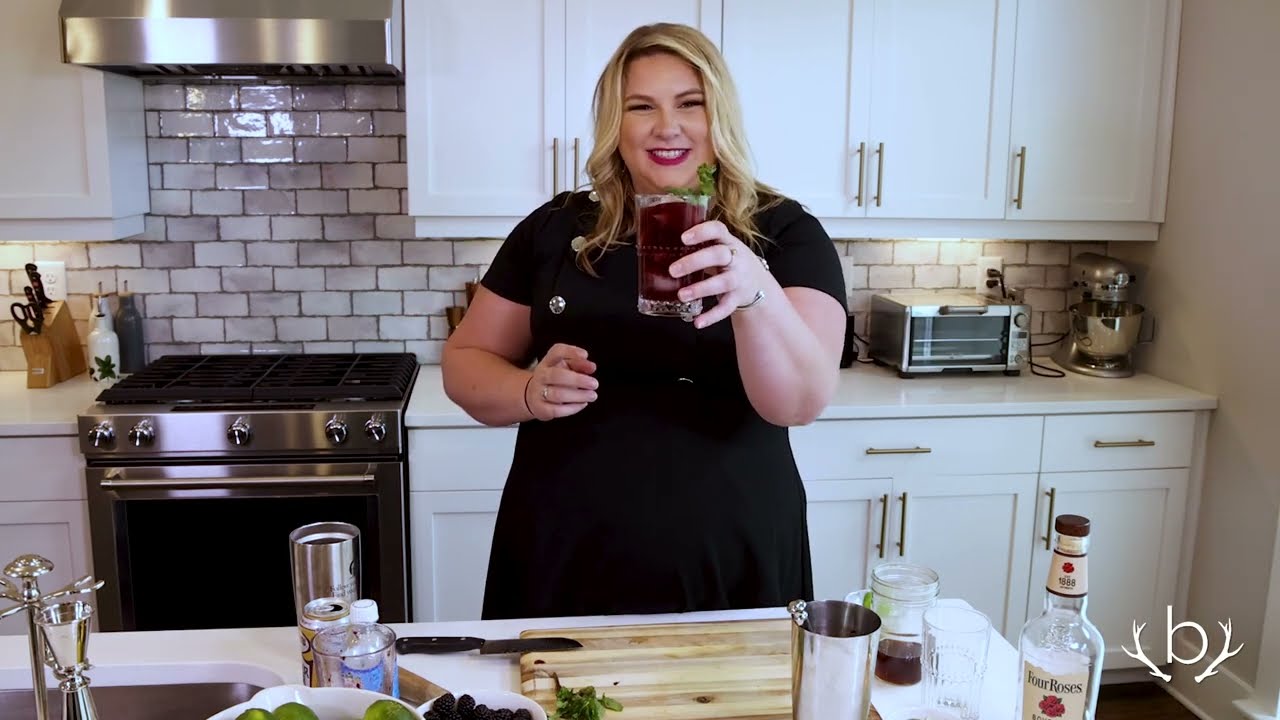 Boozy REALTOR: Blackberry Bourbon Smash