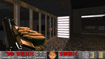 Final Doom: The Plutonia Experiment (Ultra-Violence) - Map 4: Caged