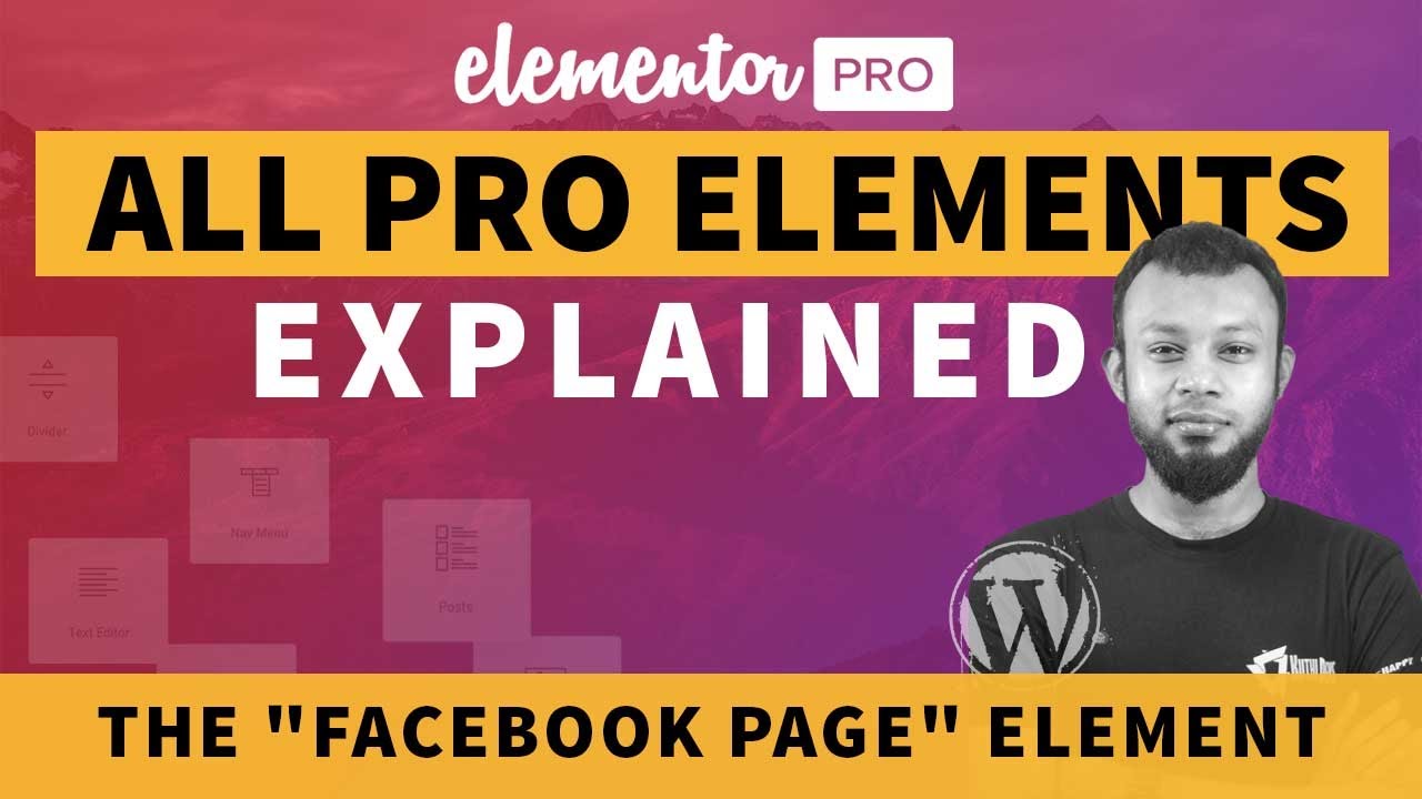 Elementor Better Facebook Posts Widget Facebook Page Widget Tutorial | Elementor Pro Tutorial - YouTube
