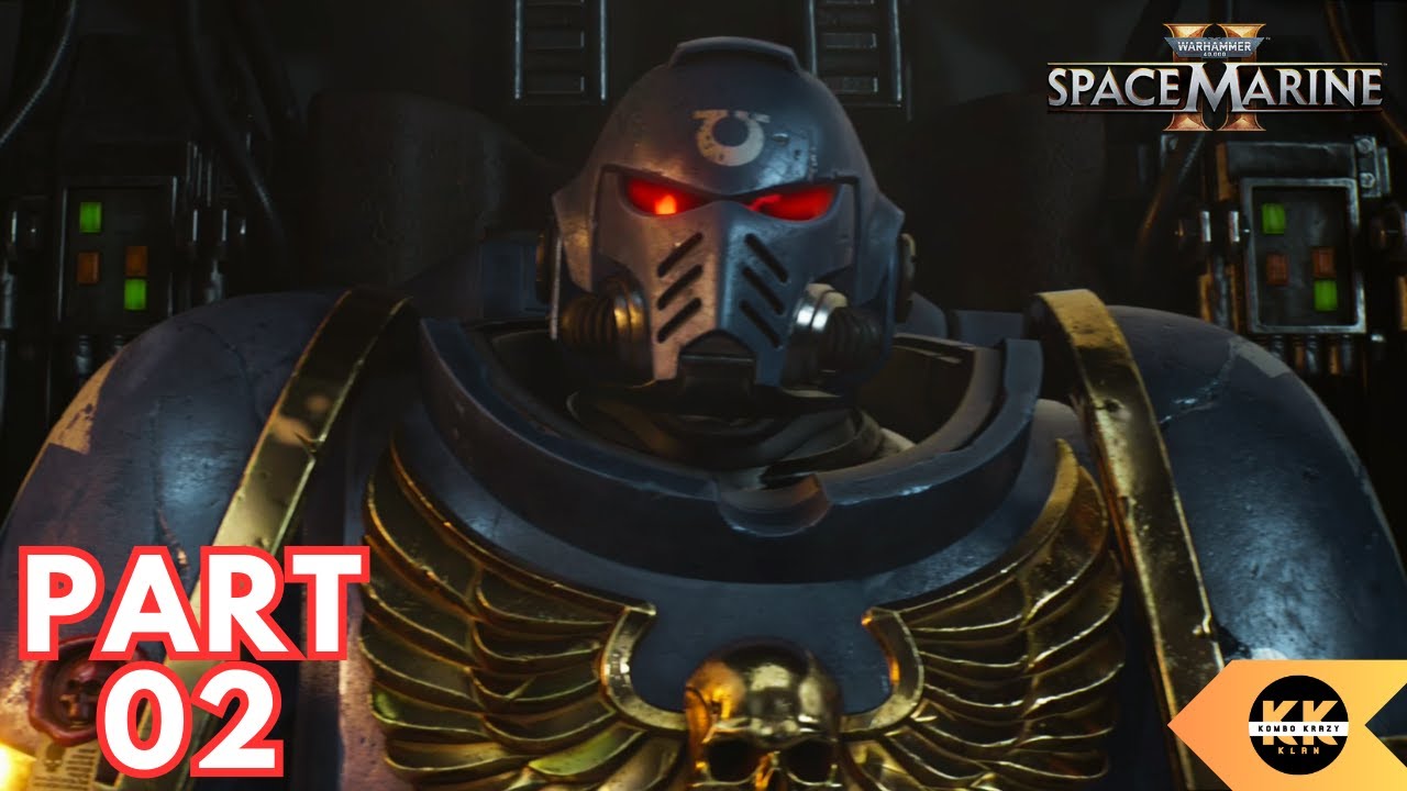 WARHAMMER 40K SPACE MARINE 2 Gameplay Walkthrough Part 2 - Skyfire (PS5 ...