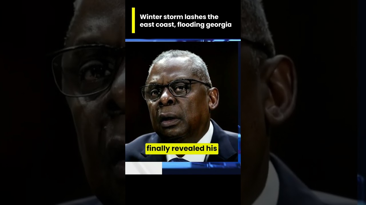 winter storm lashes the east coast, flooding georgia