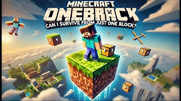 Minecraft OneBlock: Can I Survive From Just One Block?