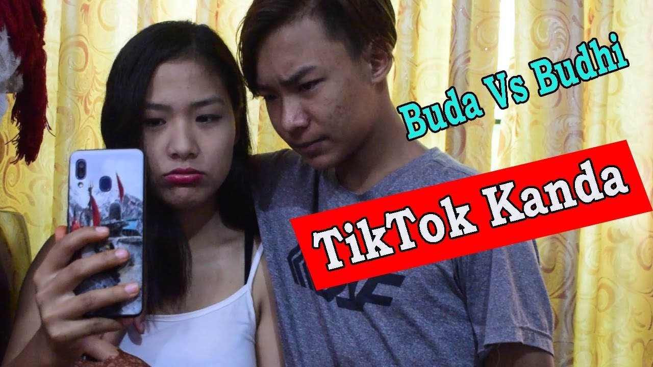 Buda Vs Budhi Tiktok Kanda Nepali Short Movie Aayush And Susma Shaira Media Youtube