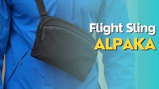 ALPAKA - Flight Sling (My best Travel Gear)