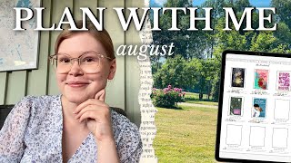 PLAN WITH ME: August 2022 // Writing in July & Plans for the future