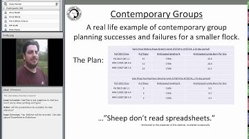 How, when, and what data to collect for NSIP by Cody Hiemke   Part III