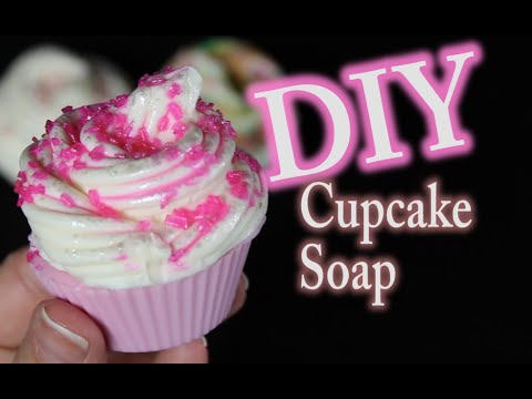 DIY Melt and Pour Cupcake Soap