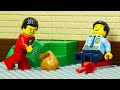 Lego City Bank Robbery Secret Money Case Cleaning Man