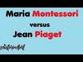 Jean Piaget versus Maria Montessori || Modelle der Entwicklung des Individuums || Pädagogik Abitur