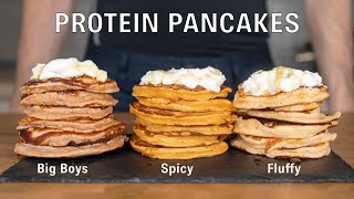 Protein Pancakes 3 Ways