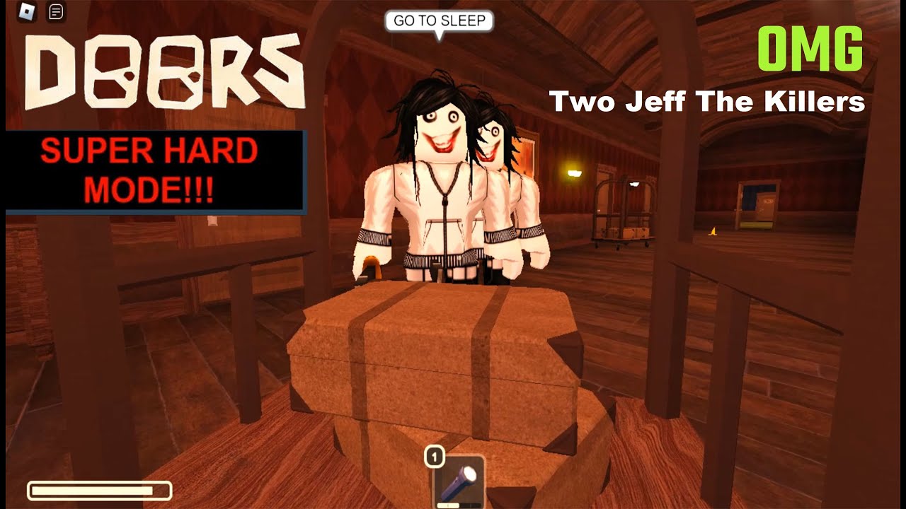 Dalawang Jeff The Killers ROBLOX Doors (Super Hard Mode) YouTube