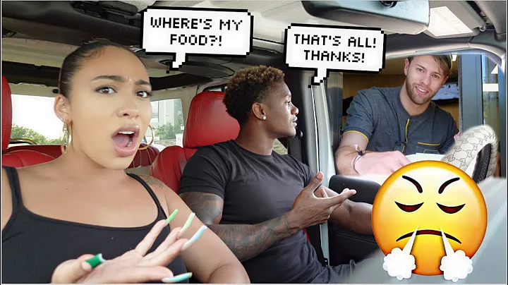 Ignoring My PREGNANT GIRLFRIEND'S Drive Thru Order! *She's Crazy*
