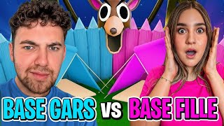 BASE FILLE vs GARÇON dans 99 nuits dans la forêt !