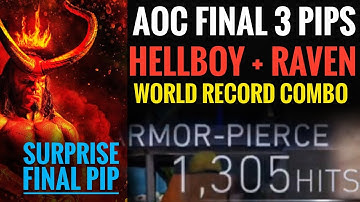 AOC Final 3 Pips | Injustice 2 Mobile World Record Combo |