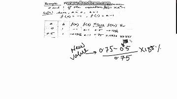 Example of Bisection Method in Numerical Analysis in Bangla-2