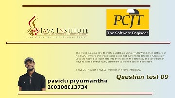 "Creating and Managing Databases with MySQL Workbench and HeidiSQL: A Visual Guide" #PASIDU