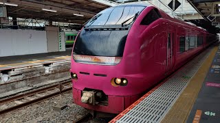 E653系U107編成の上野送り込み回送が大宮駅7番線を発車