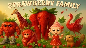 All Italian Brainrot Strawberry Family