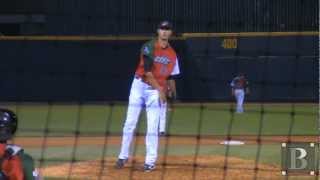 Loek Van Mil - RHP - Akron Aeros (07-14-2012 vs. Altoona)