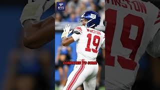 Jameis Winston looks like a TRUE steady backup in New York 🔵 #jameiswinston #newyorkgiants #nfl