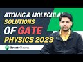Atomic  molecular solutions of gate physics 2023