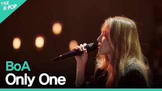 Video thumbnail of "보아(BoA)-Only One ㅣ라이브 온 언플러그드(LIVE ON UNPLUGGED) 보아(BoA)편"