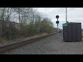 NS heads out of Haselton yard Youngstown, Ohio