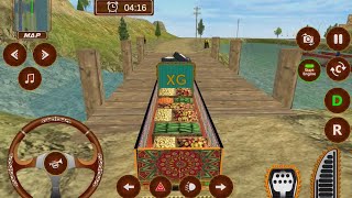 Indian Cargo Truck Driving - Offroad Truck Driver Simulator - Android Gameplay On PC