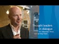 Thought leaders in dialogue: Sebastian Thrun, robotics expert an CEO at Kitty Hawk