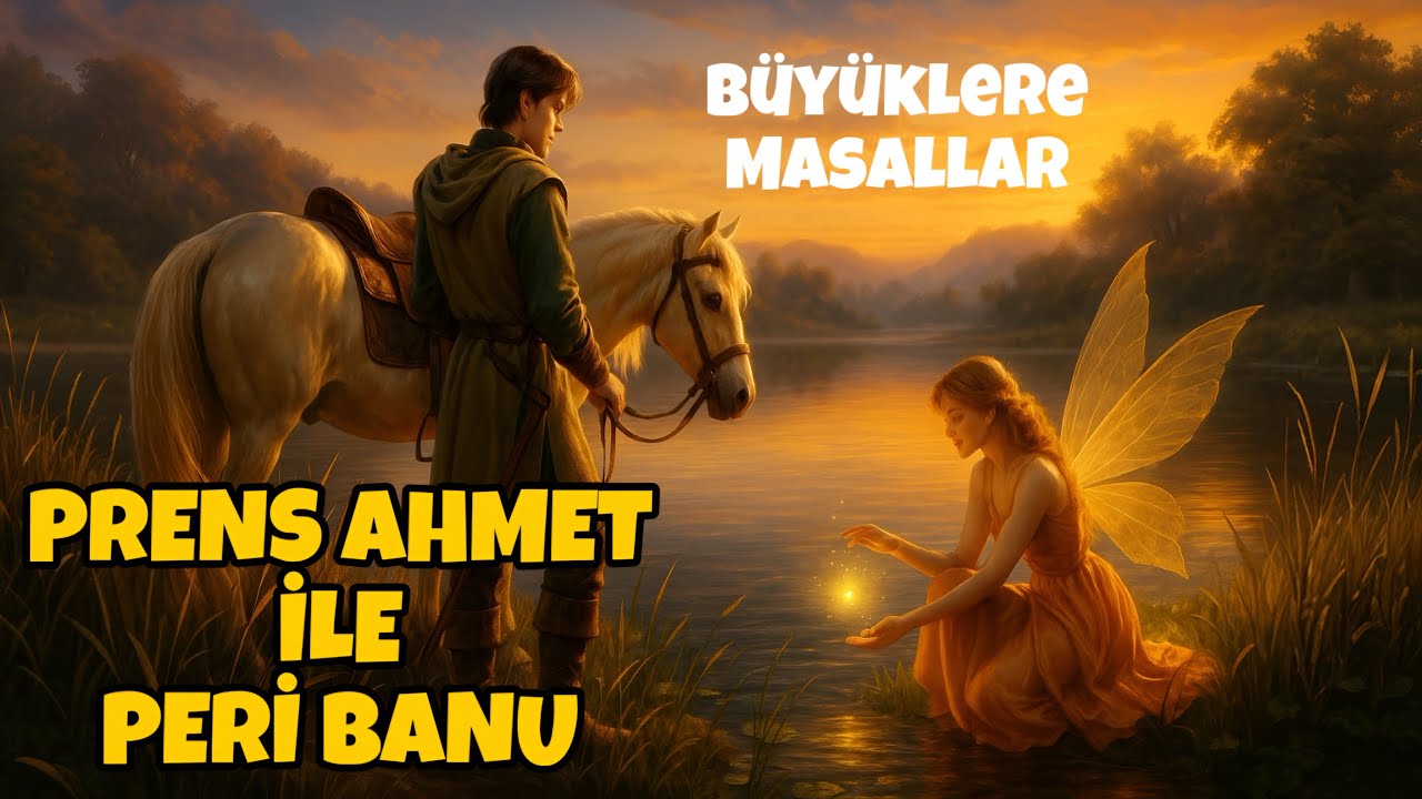 PRENS AHMET İLE PERİ BANU MASALI-Büyüklere Masallar-Masal Dinle-Masal-Uyku Masalı-Peri Mia Masalları