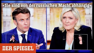 TV-Duell Macron gegen Le Pen: »Sie sind von der russischen Macht abhängig« | DER SPIEGEL