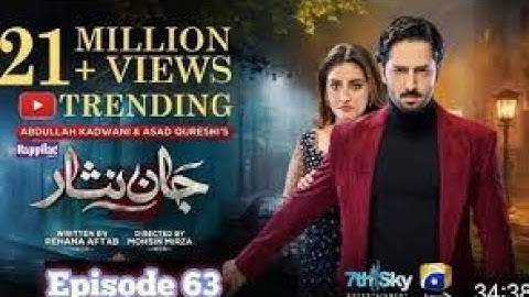 Jaan Nisar Ep 63 - [Eng Sub] - Digitally Presented by Happilac Paints - 18th Oct 2024 - Har Pal Geo