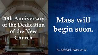 Sunday Mass (Streamed at 5:00 PM Saturday), March 14, 2026, St Michael Catholic Church, Wheaton, IL