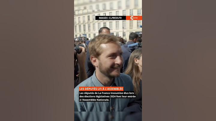 Les députés #LFI élus lors des élections #legislatives2024 font leur entrée à l’#AssembleeNationale.