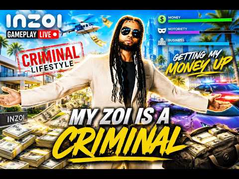 🚨 LIVE | My Zoi Turned to CRIME 💰 Building a Criminal Empire in INZOI