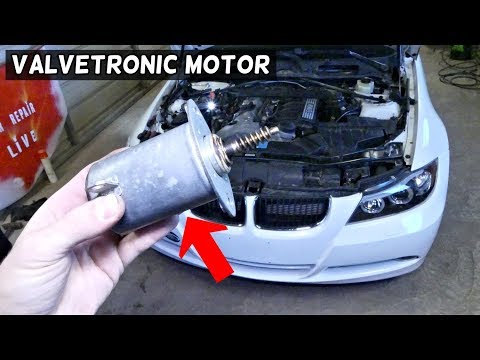 HOW TO REMOVE AND REPLACE VALVETRONIC MOTOR ON BMW E90 E91 E92 E93