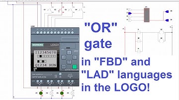 "OR" gate in "FBD" and "LAD" languages in the logo