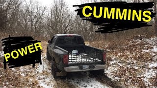 CUMMINS OFFROADING!!! (MUD and SNOW)