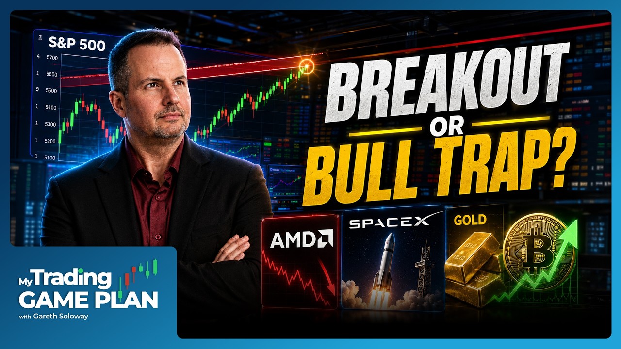 S&P Rips Higher, Nears Multi-Factor Resistance, AMD Drops, Gold Breaks Out, Bitcoin About To Surge