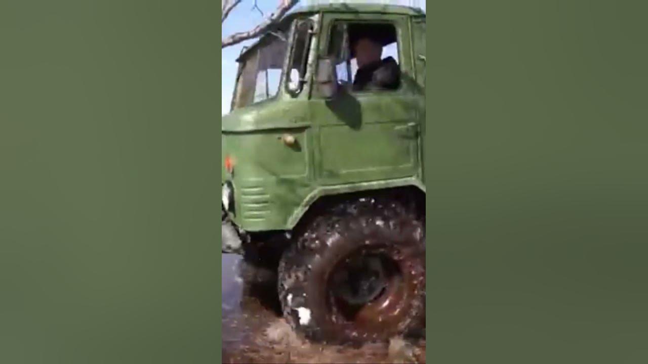 газ 53 на арочных колесах