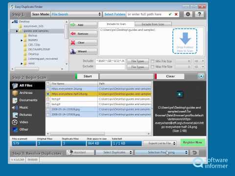 How it works: Easy Duplicate Finder