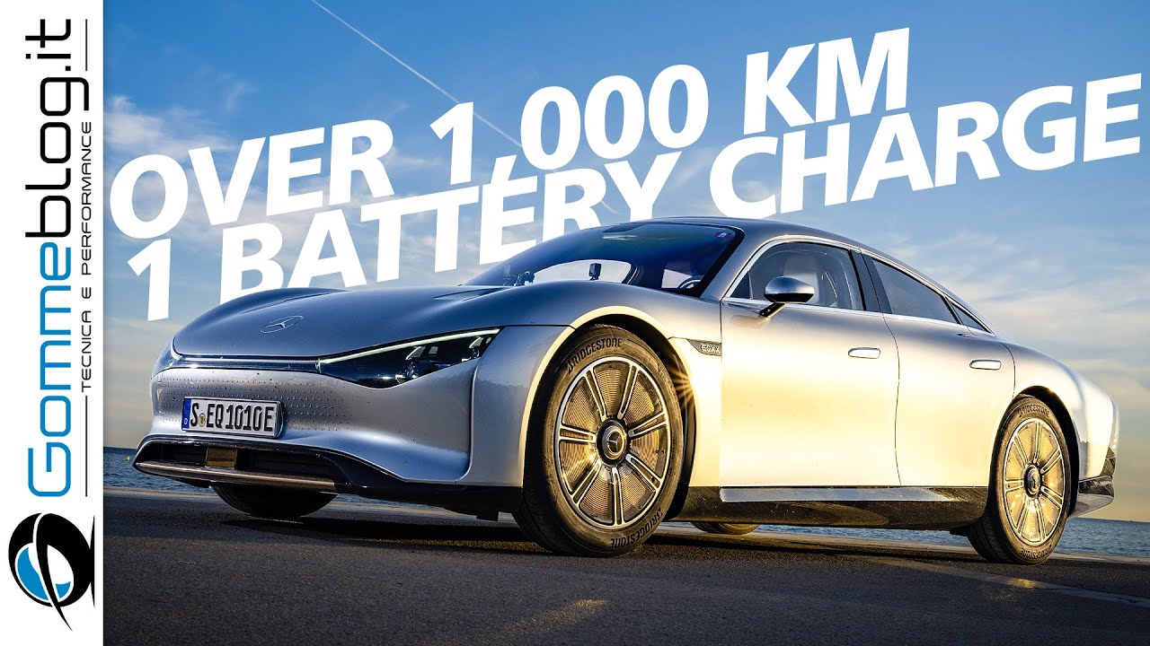 Mercedes VISION EQXX ⚡️ более 1000 км на 1 зарядке аккумулятора