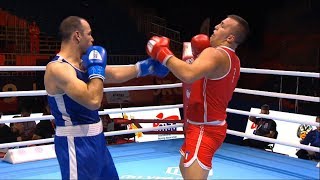 Round of 32 (+91kg) CARBOTTI Mirko (ITA) vs BOULOUDINATS Chouaib (ALG) /AIBA World 2019