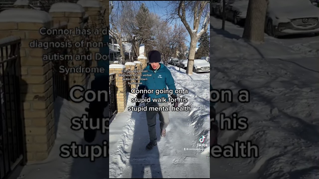 Connor going on a stupid walk for his stupid mental health
