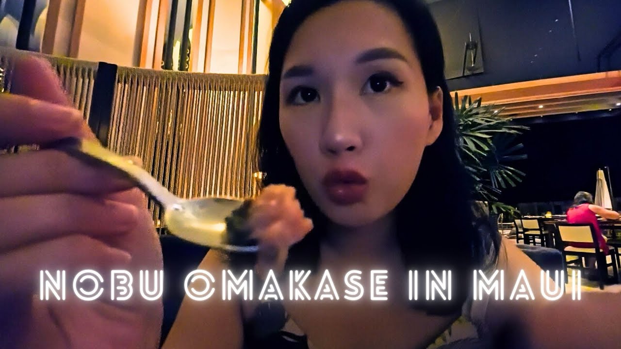 POV Fine Dining: Nobu Omakase Night in Maui 🌺🍣