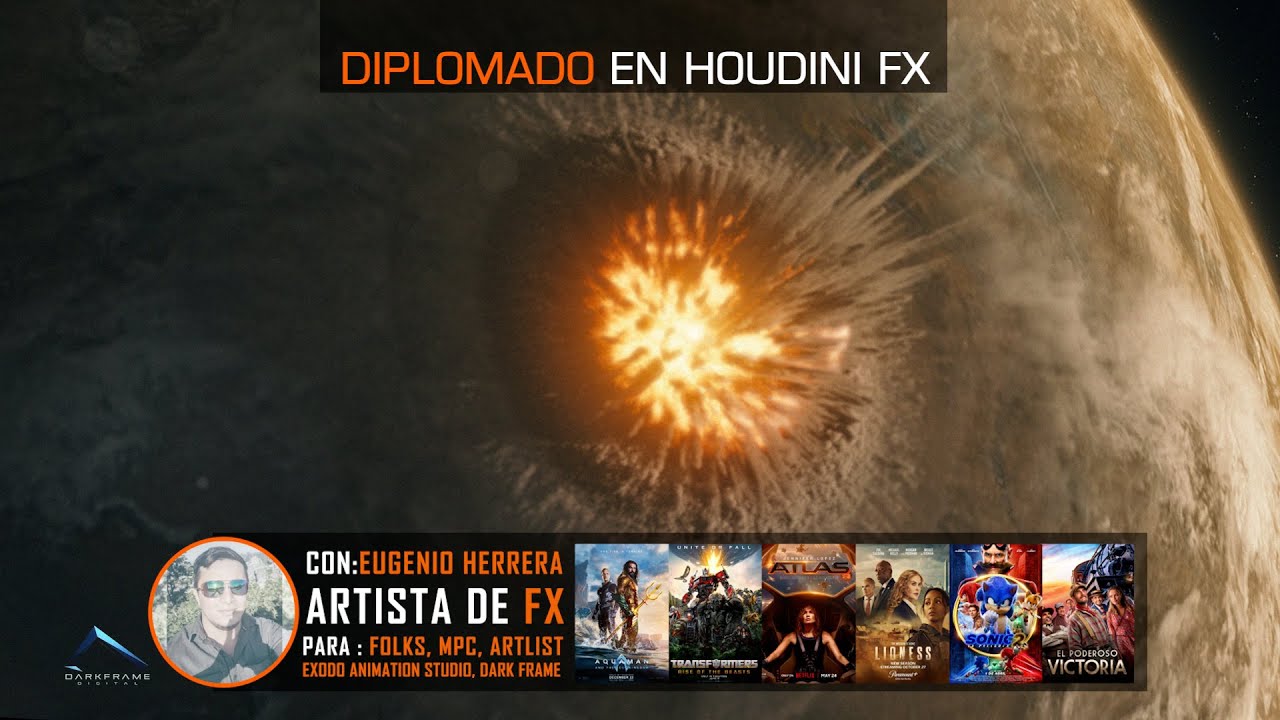 Nuevo Curso Houdini FX en Español - Inicia 22 de Febrero - - YouTube